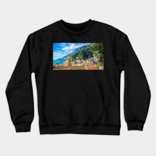 Amalfi village, Italy Crewneck Sweatshirt